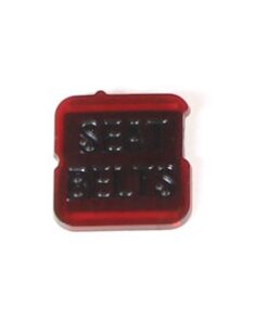 409-31 C3 Glaasje "seat belts" 68-71
