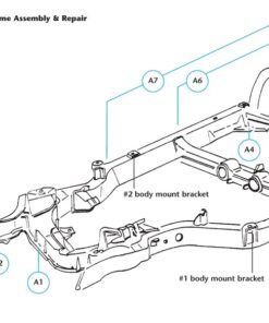 Alternative view of 420-35 C2/C3 Rubber bus voor differentieel balk achter per stuk 63-79