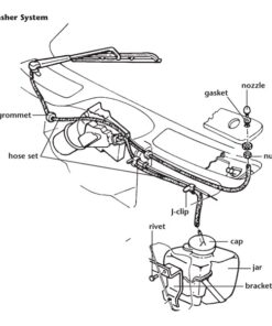Alternative view of 486-08A C2/C3 Dop voor ruitensproeier tank 63-74
