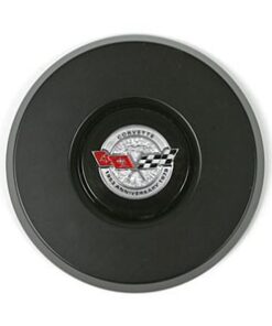 498-16C C3 Claxon knop compleet met Corvette teken en tekst 78