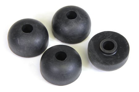 502-23 C2/C3 Rubber setje 4 stuks voor bladveer 63-82