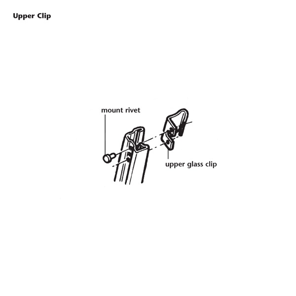 434-20 C3 Bevestiging clips voor 433-16/18 per paar 68-82 - Afbeelding 2