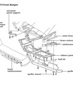 Alternative view of 515-041A Montage kit onderpaneel 73-79