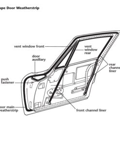 Alternative view of 634-03A C4 Pins voor dashrubber bevestiging set van 8 stuks 84-96