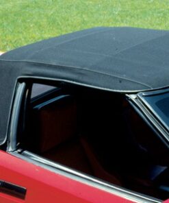 631-02 C4 Top bekleding zwart vinyl replica EF 86-95