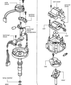 Alternative view of 668-03 C4 Verdelerkap HEI ontsteking 85-91