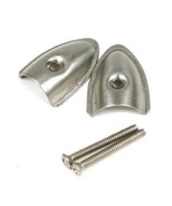 120-01 Achterklep set met flensrand RVS 56-75