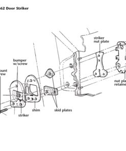 Alternative view of 403-58 Deurslot shims 56-62