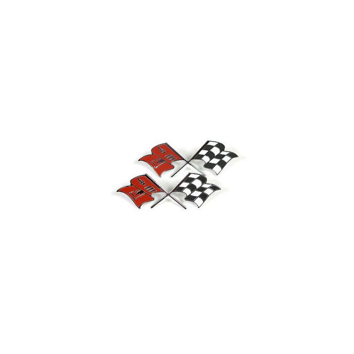 C1 Fuel Injection Side Cross Flags 57