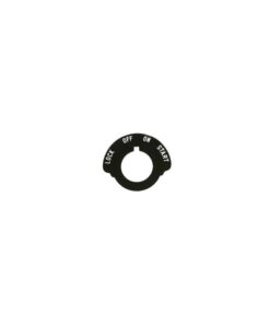 C1 Ignition Switch Backplate 58-62