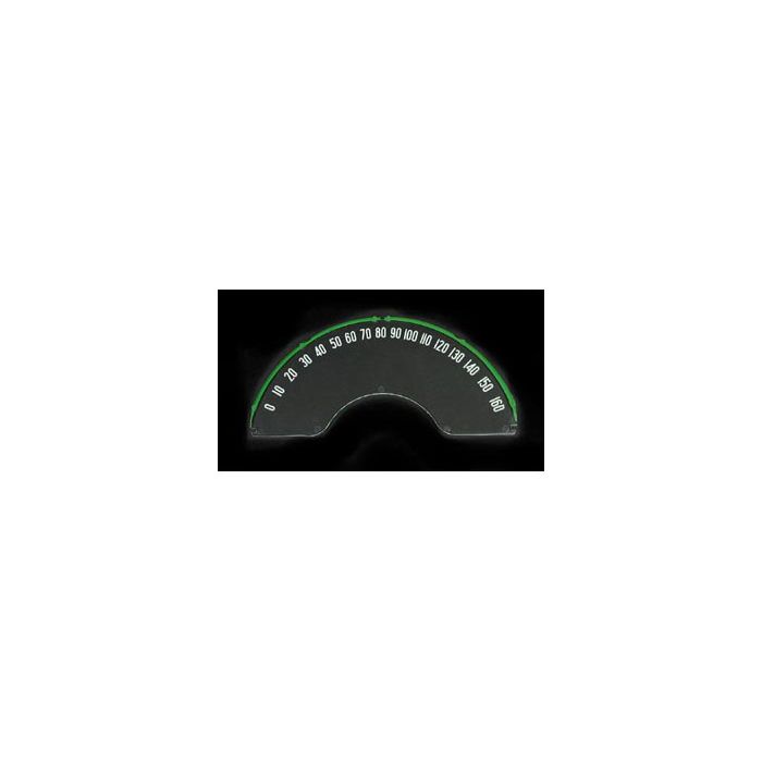 102-0233 C1 Speedometer Lens w/Numbers 58-62