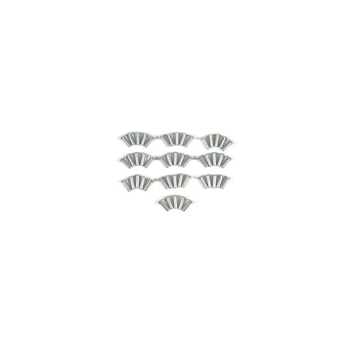 C1 Aluminum Round Head Rivets (50 Pack) 53-67