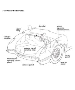 Alternative view of C1 Deck Lid (PM) 56-60