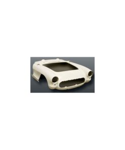 C1 One-Piece Fiberglass Front End w/Dashboard Assembly (HL) 56-57