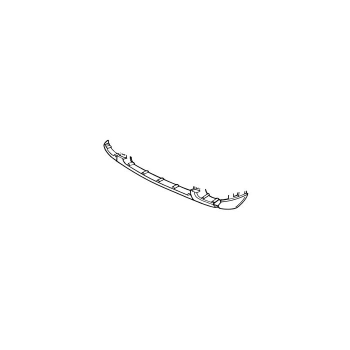 C1 Nose Panel, Bumper Down (PM) 58-62