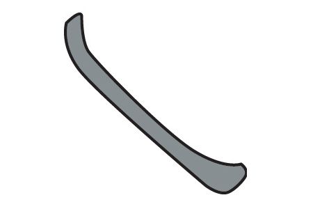 C1 Side Fender Panel Filler (PM) 62 - Afbeelding 2