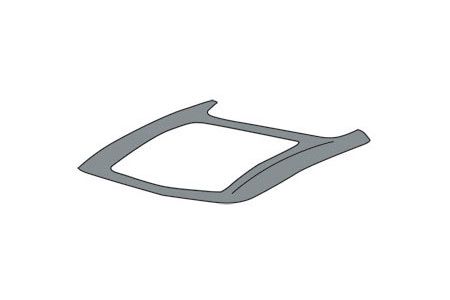 C1 Rear Upper Surround Panel (HL) 61-62
