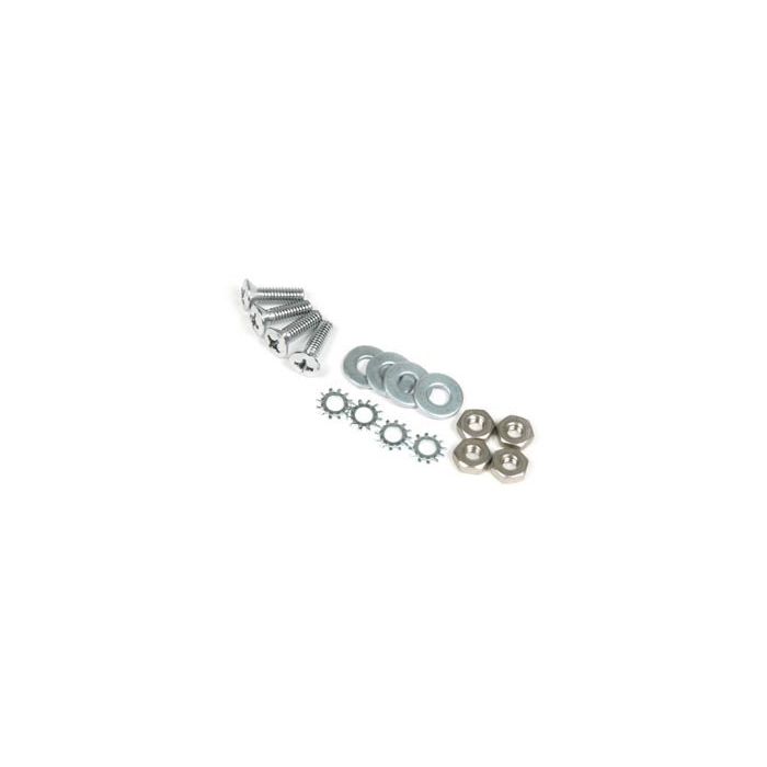 C1 Convertible Top Rear Bow Latch Screws 57L-62