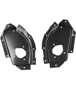 Alternative view of C1 Door Latch Mechanism Metal Reinforcement Plates 56-62