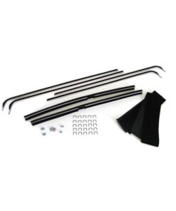 C1 Deluxe Door Glass Window Channels & Seal Kit 56-62