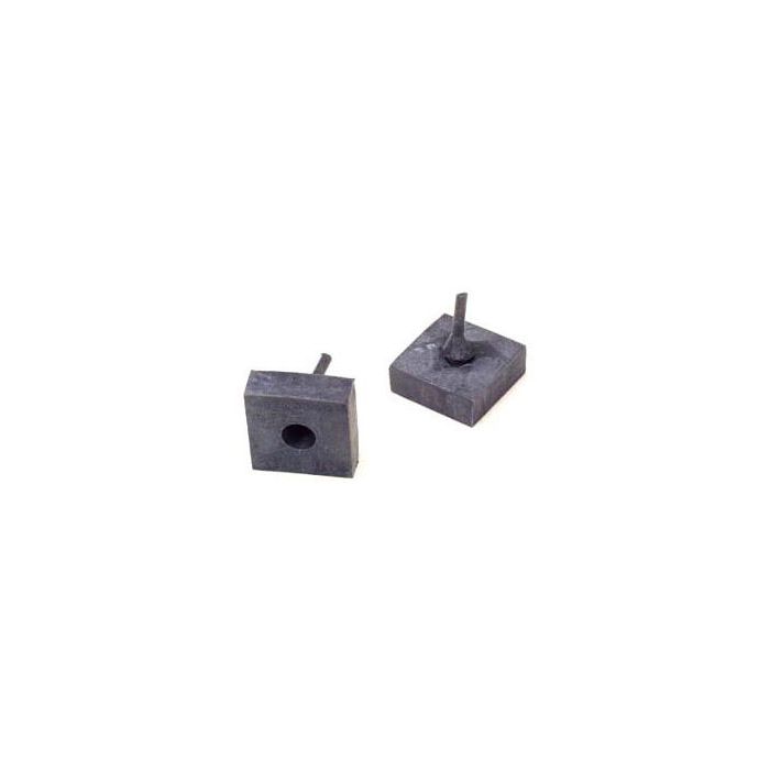 C1 Door Glass Lower Stop Bumpers 56-62