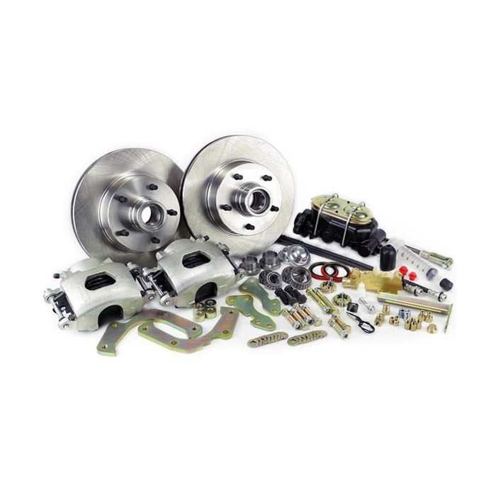 C1 Front Brake Conversion Kit w/Dual Master Cylinder (Performance) 53-62