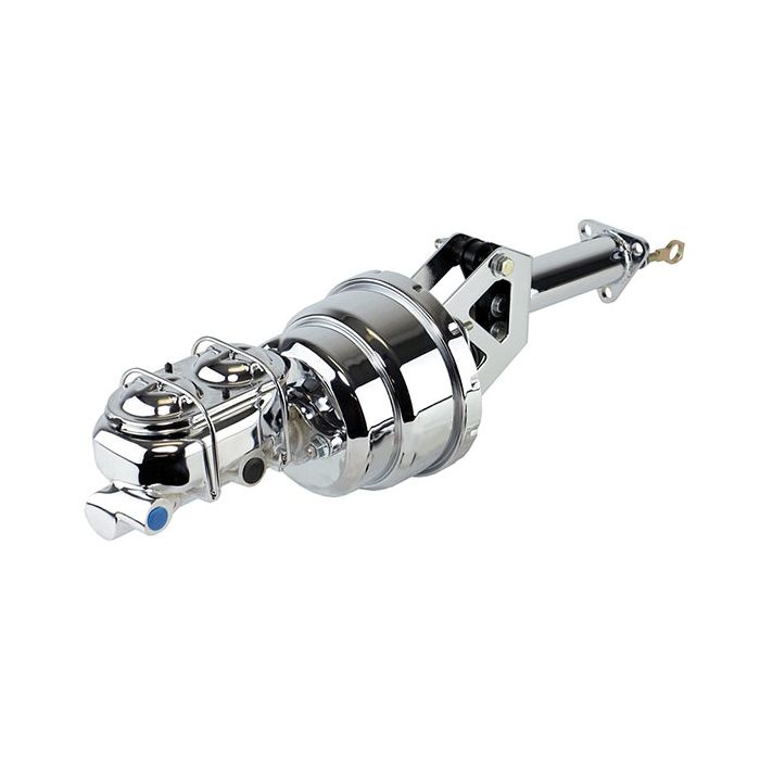 C1 Power Brake Conversion - Chrome (1in Bore) 53-62