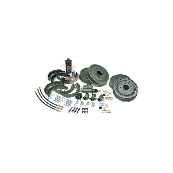 C1 Deluxe Drum Brake Overhaul Package 56-62