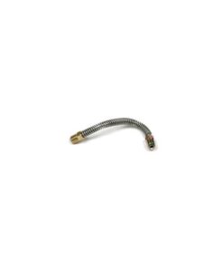 C1 Left Front Brake Line - Stainless 56-62