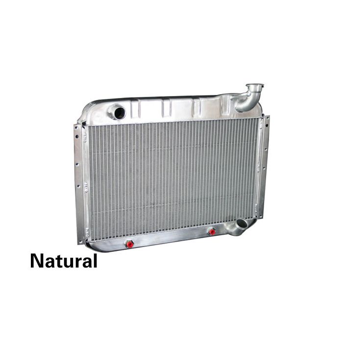 C1 Direct Fit (HP) Aluminum Radiator w/Auto Trans Cooler 55-60 - Afbeelding 2