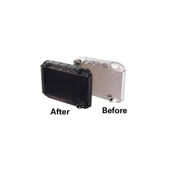 C1 Direct Fit Aluminum Radiator & Fan Combo w/Auto Trans Cooler (Low Profile) 55-60 - Afbeelding 5
