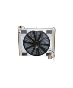 C1 Direct Fit Aluminum Radiator & Fan Combo w/Auto Cooler 61-62