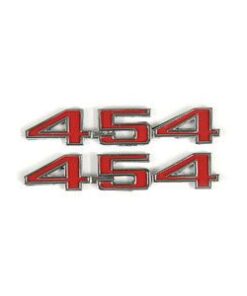 421-04 C3 Embleem "454" Per Paar 73-74
