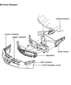 422-60 C3 Polyester Voorbumper EO 80-82