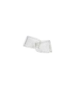454-48 C3 Glas Voor Richting Aan Wijzer Grill 2 stuks Wit 70-71