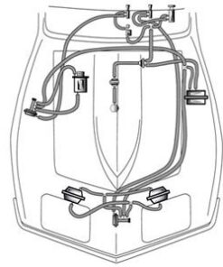 C3 Vacuüm Koplamp/Wisser