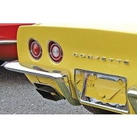 C3 68-73 Achterbumper & kentekenplaathouder