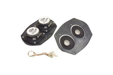 63-67 w/AC Aftermarket Stereo Speaker