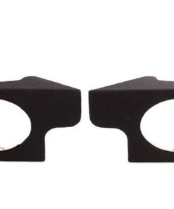 68-75 Conv Rear Speaker Housings w/o Speakers