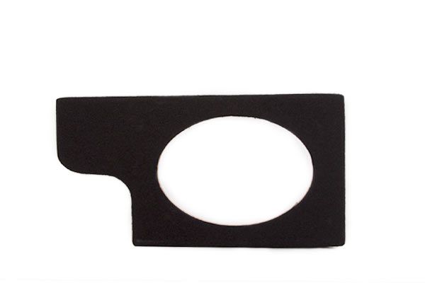 68-75 Conv Rear Speaker Housings w/o Speakers - Afbeelding 4