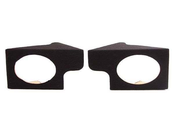 68-75 Conv Rear Speaker Housings w/o Speakers