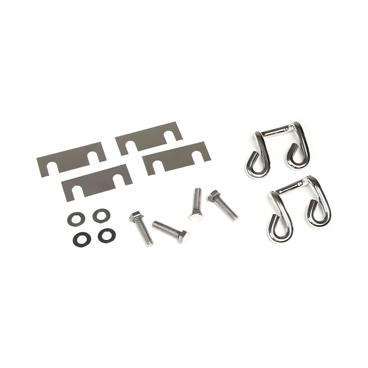 484-30E Slotvanger set RVS voor auto set 77-78