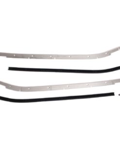 WS-4731 Cabrio kit voor buitenkant deur raamafdichting met RVS lijsten 69-75
