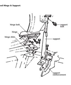 Alternative view of 484-12A Bouten set voor scharnier motorkap 68-82