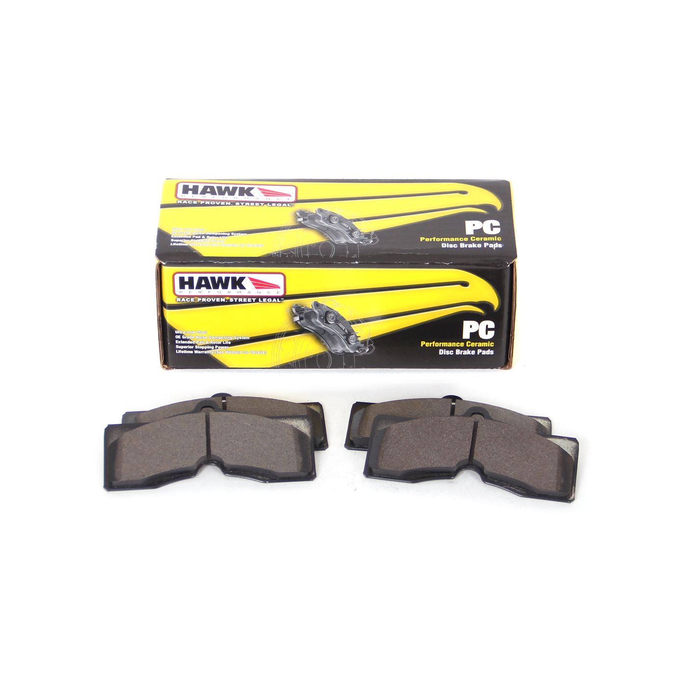 DB-1092 Hawk Performance keramische remblokken 65-82