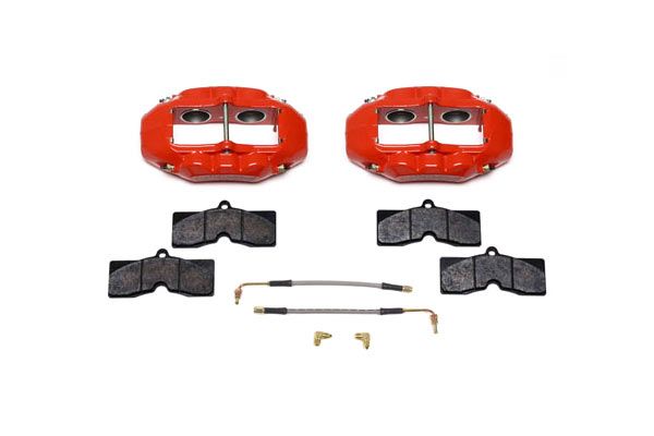 DB-852 D8-4 Wilwood aluminium achter rem set (rood) 65-82