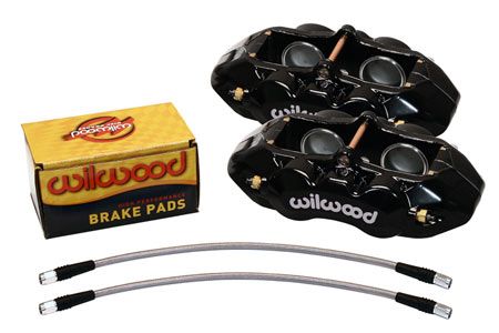 DB-853 D8-4 Wilwood aluminium voorremset (zwart) 65-82 - Afbeelding 3