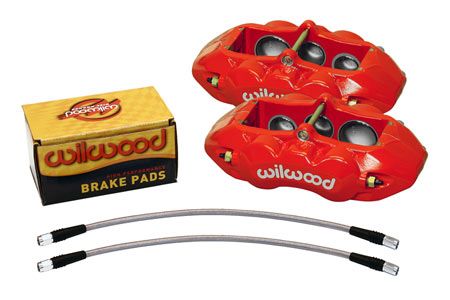DB-980 D8-6 Wilwood (6-zuiger) voorste remmen set (rood) 65-82