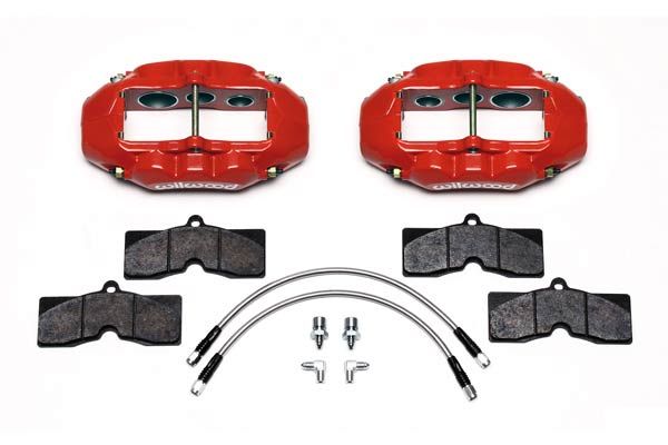DB-980 D8-6 Wilwood (6-zuiger) voorste remmen set (rood) 65-82 - Afbeelding 4
