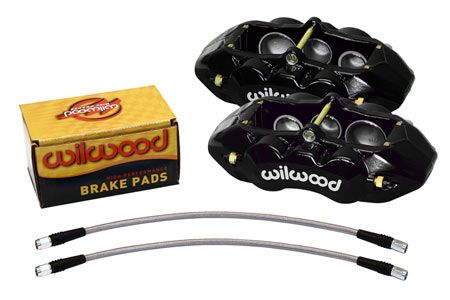 DB-981 D8-6 Wilwood (6-zuiger) voor remmen set zwart 65-82